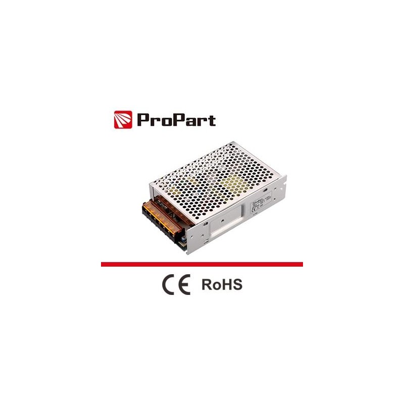 Alimentatore Scatolato IP20 24V 150W 6.25A Size:160*99*37mm