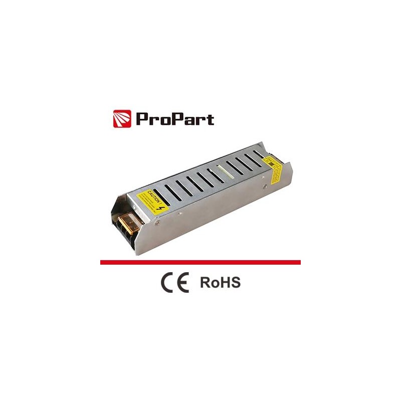 Alimentatore Scatolato Slim IP20 24V 100W 4.16A 188*45*35mm