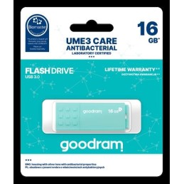 Pendrive GoodRAM 16GB UME3 CARE - ANTIBATTERICA - USB 3.0