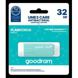 Pendrive GoodRAM 32GB UME3 CARE - ANTIBATTERICA - USB 3.0