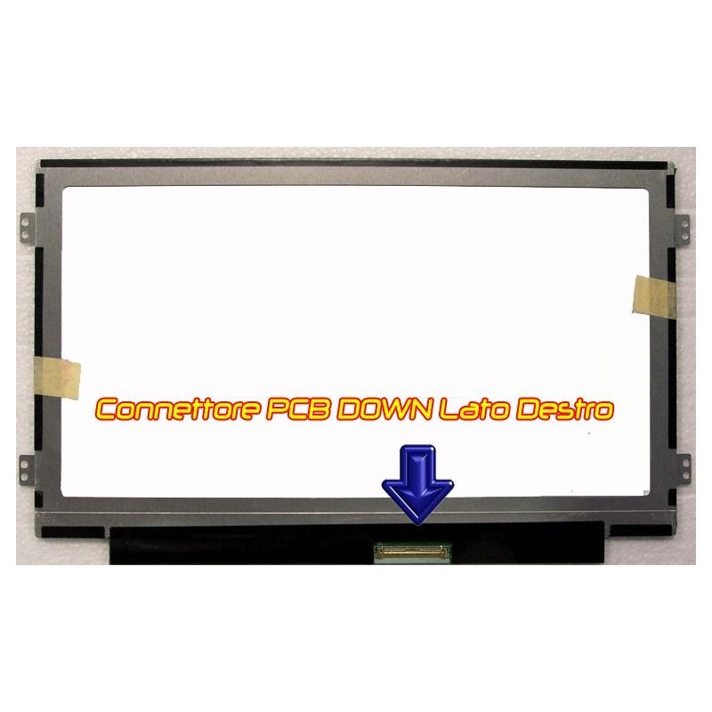 10.1 B101AW06 M101NWT4 WSVGA Display LED glossy SLIM