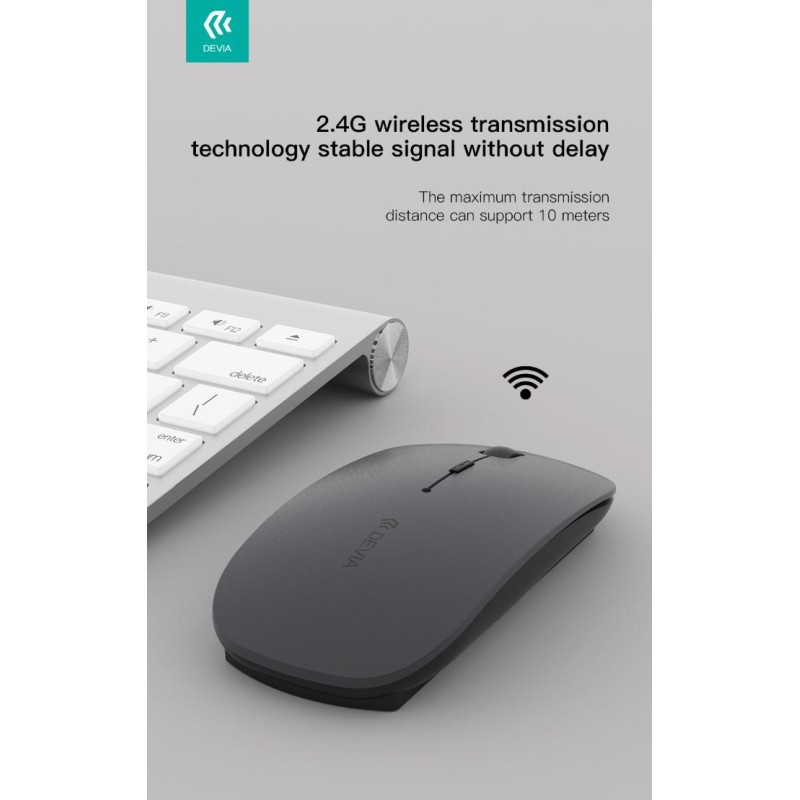 Mouse wireless con DPI regolabile 2.4G + Bluetooth Dual mode