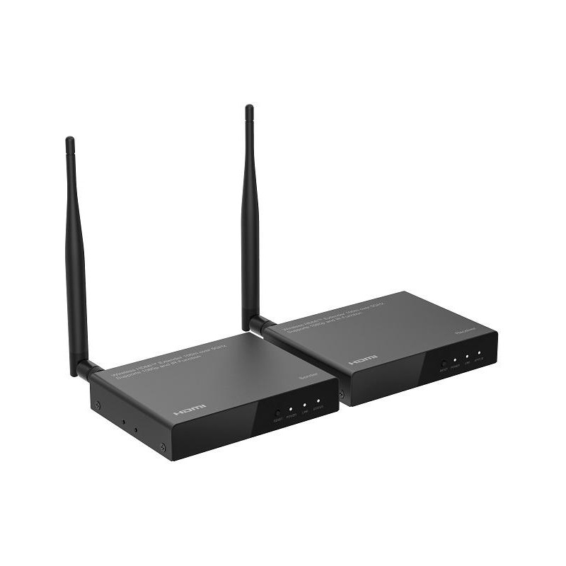 Kit TX-RX Extender HDMI, 100MT Wireless,1080p@60Hz, Loop-out