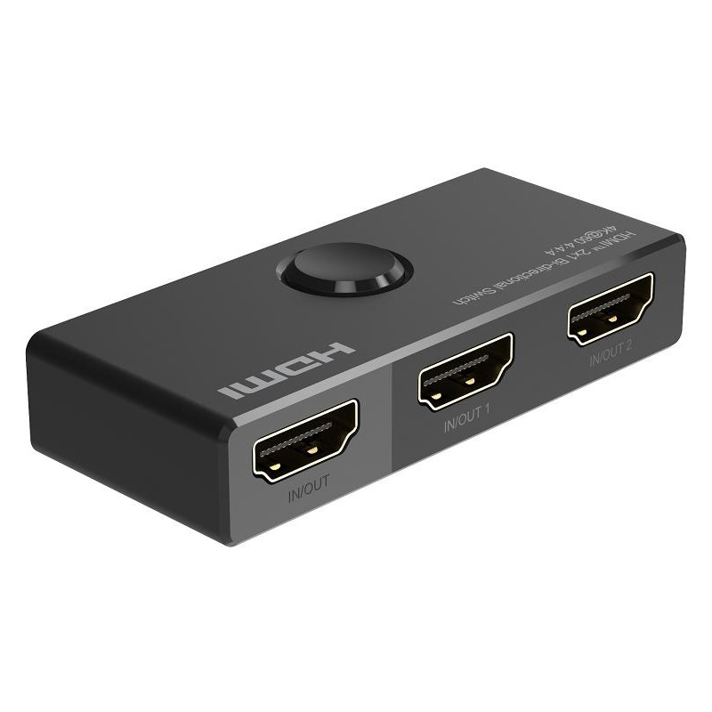 Switch HDMI 2x1, Splitter 1x2, 2 Bidirezionali, 4K@60hz