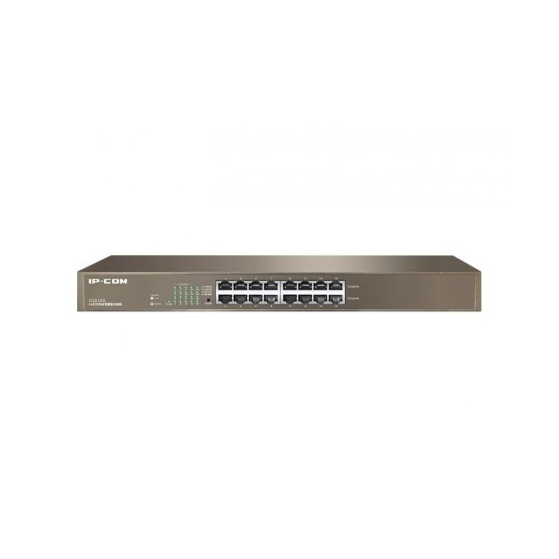 Switch ethernet Gigabit 16 porte da rack IP-COM G1016G