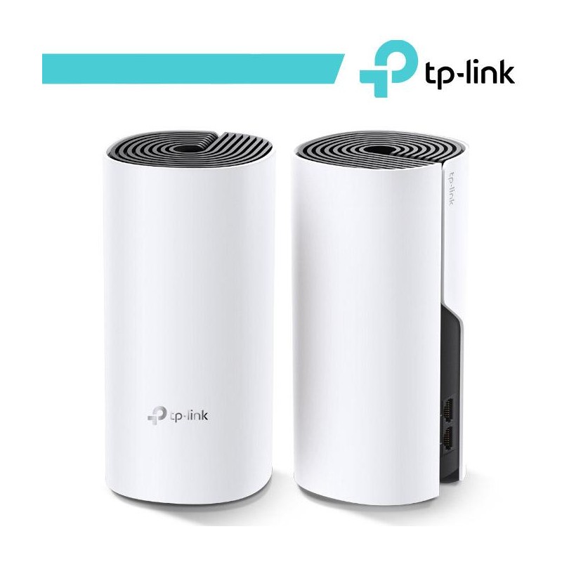 Deco M4 Wi-Fi Mesh AC1200 Dual Band 2 porte Gigabit (2-Pack)