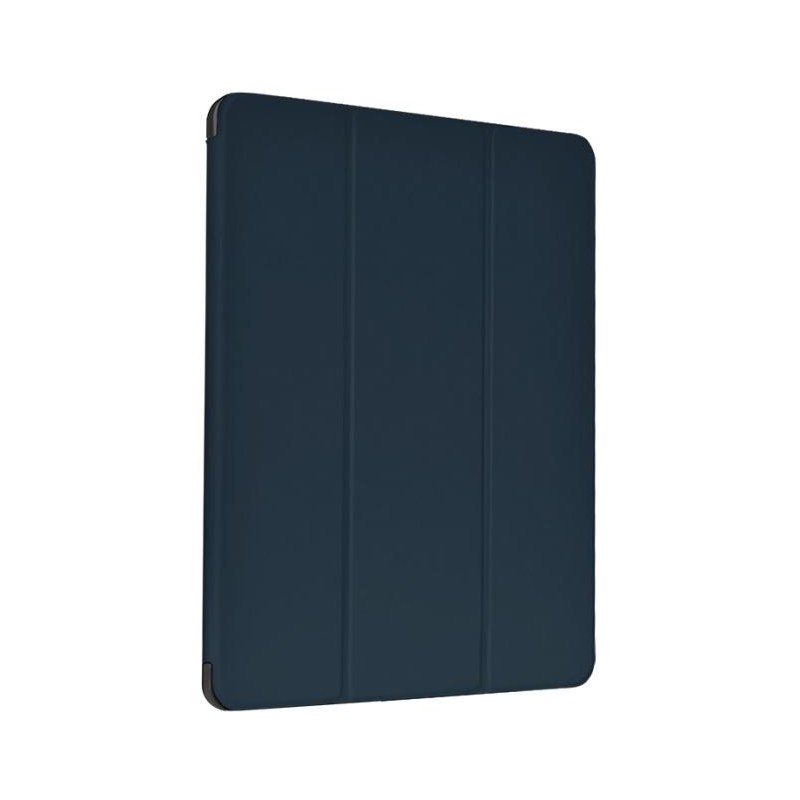 Cover per iPad Pro 11 2021 in pelle con supporto pencil Blu