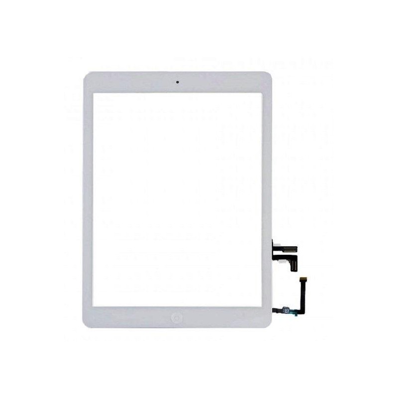 Touch+Telaio LCD+Pulsanti AAA per iPad Air A1474 Bianco