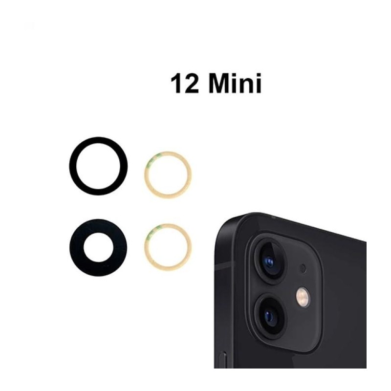 Lenti fotocamera posteriore per iPhone 12 Mini