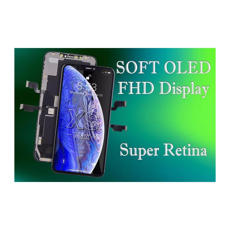 Lcd per iPhone XS Max Oled Soft FHD Selezione A+ Alta Qualit