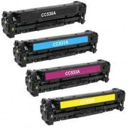 Black universal HP CC530A/CE410X/CF380A/X Canon 718BK-3.5K