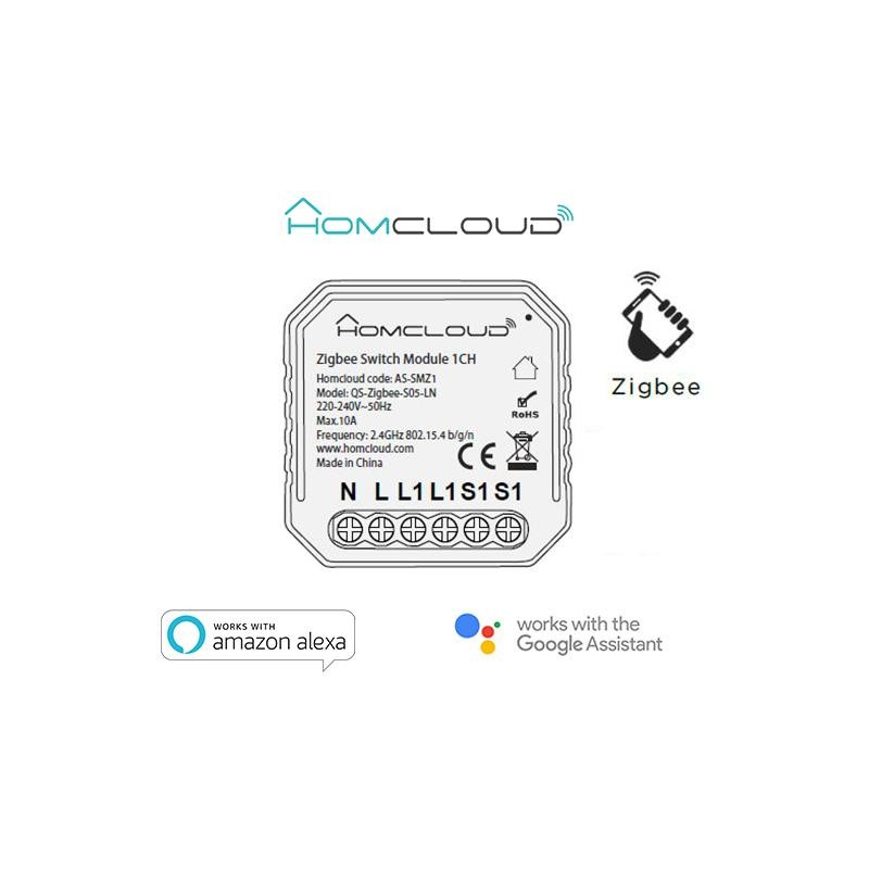 Modulo Interruttore 1CH Zigbee da incasso