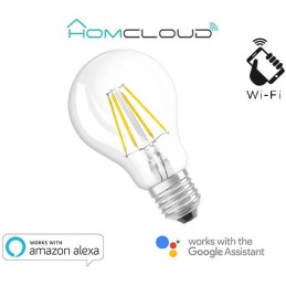 Lampadina Wi-Fi a filamento Bianco CCT dimm