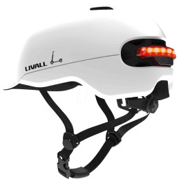 Casco bici e monopatt Smart Livall C20 Bianco - Taglia M