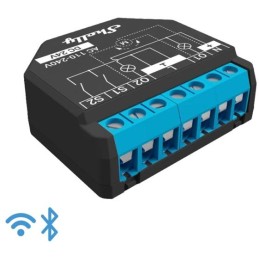 Shelly Plus 2PM - Smart Relay Tapparelle 16A AC/DC WiFi + PM